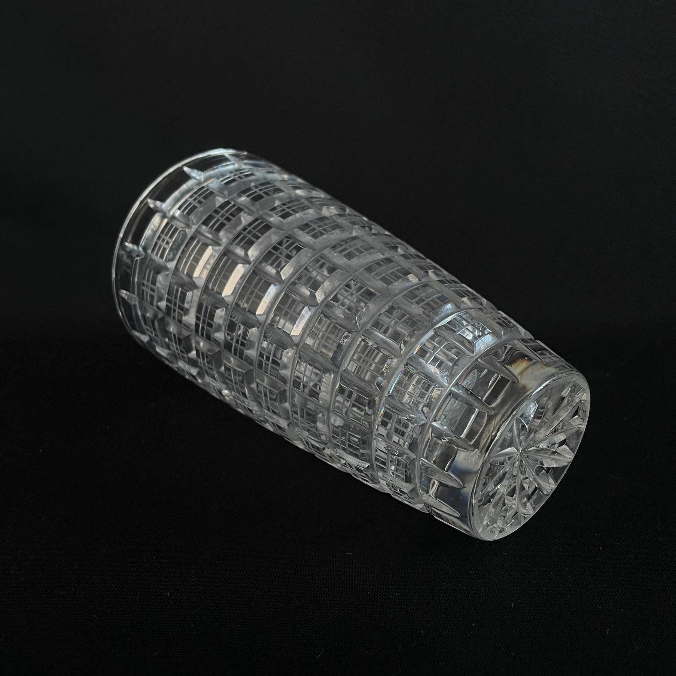 ヴィンテージ ラウジッツァー クリスタル ハンド カット 花瓶 - Etsy 日本