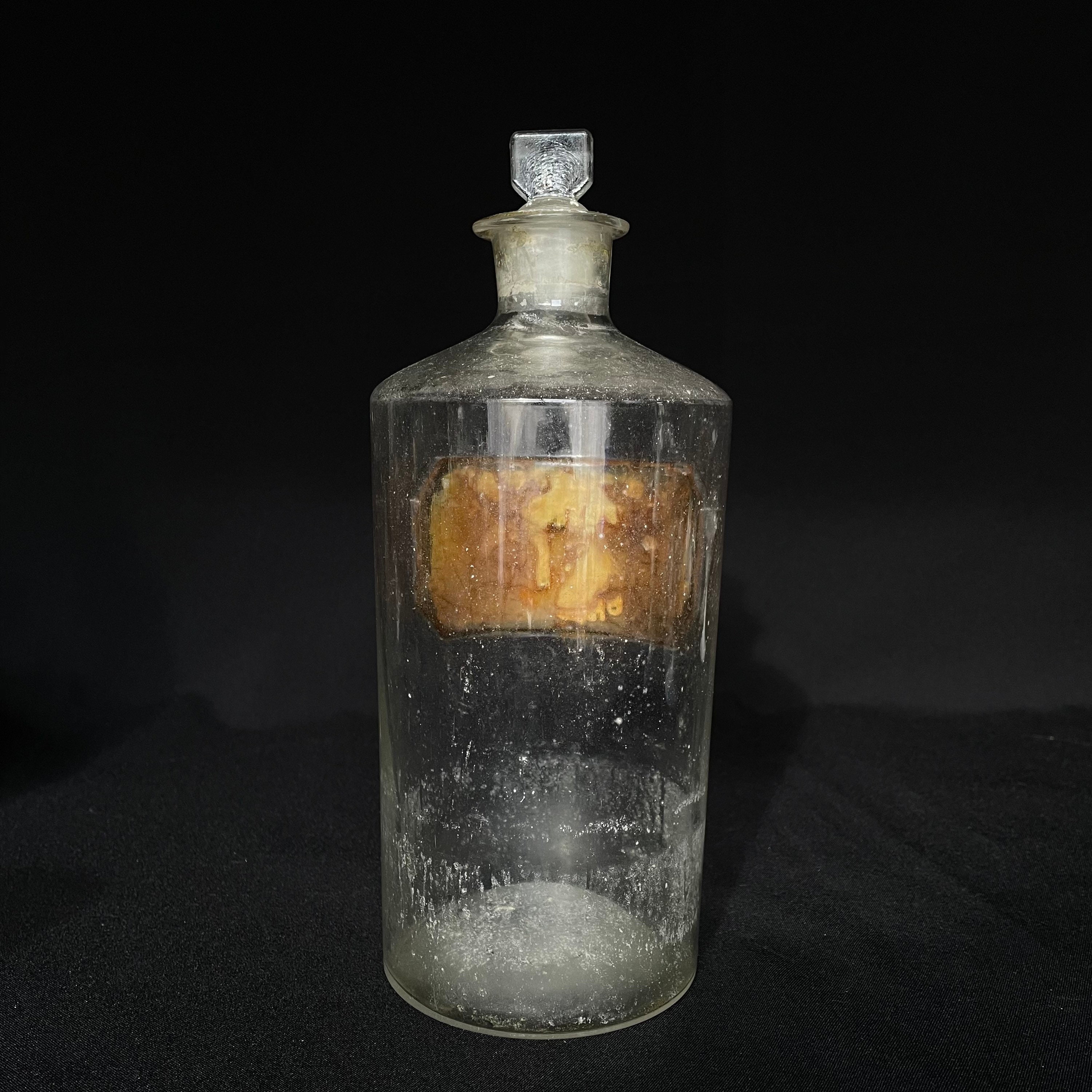 アンティーク硫酸ガラス瓶 - 薬瓶 - アンティーク薬局ボトル