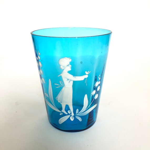 Mary Gregory Clear Glass Pitcher (DEB) Mary Gregory Clear Glass Pitcher (DEB)
