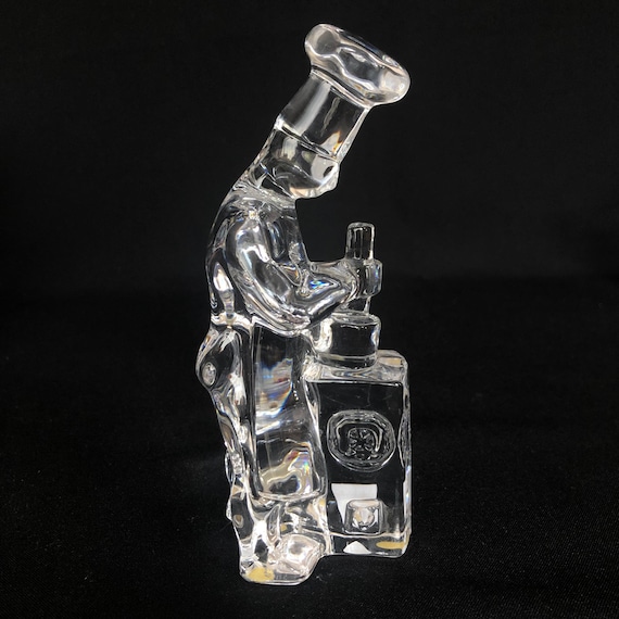 UNIQUE - Handcrafted Orrefors Sweden Crystal BAKER Figurine - Etsy