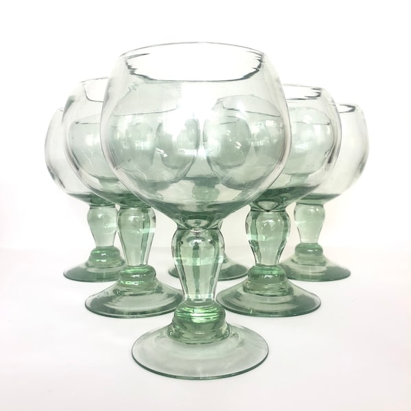 Retro Wine Glass Etsy