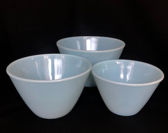 レア Fire King Turquoise Blue Ice Bucket レア Fire King Turquoise Blue Ice Bucket