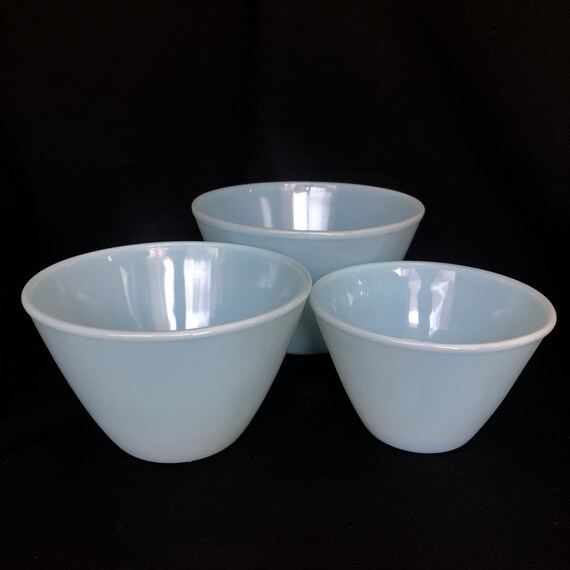 レア Fire King Turquoise Blue Ice Bucket 【公式通販】