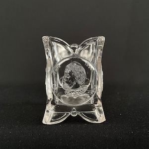 RARE - ANTIQUE &#39;Worlds Fair&#39; Toothpick / Match Holder by United States Glass Co. No. 15005 1/2 c1892