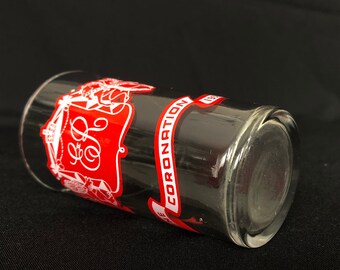 エリザベス2世戴冠式記念ガラス - 1953年6月 - Etsy 日本