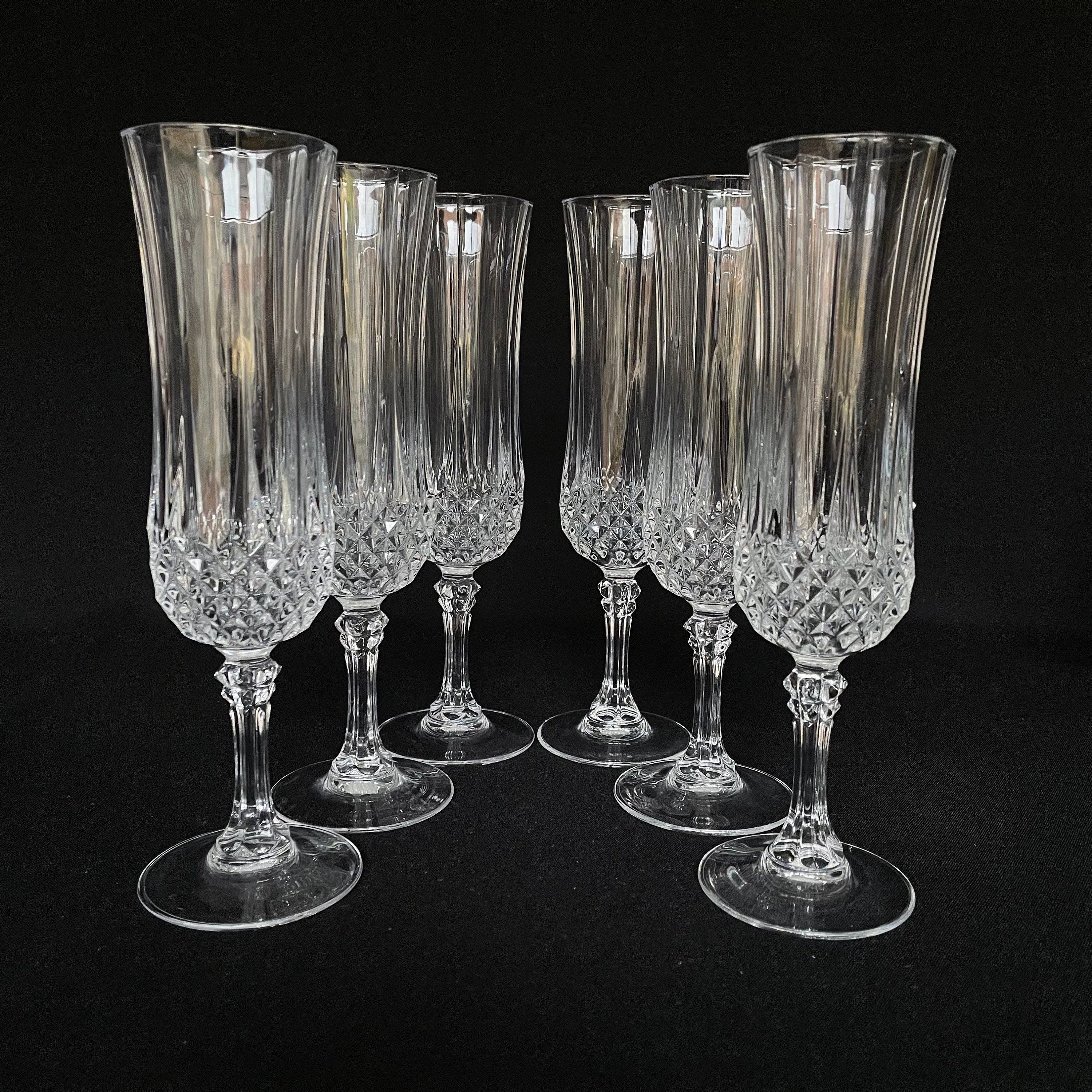 Crystal Champagne Flutes