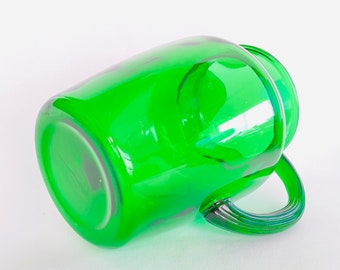 希少！ 30's〜40's　アメリカンアンティーク　緑色ガラスピッチャー　USA 希少！ 30's〜40's アメリカンアンティーク 緑色ガラスピッチャー USA