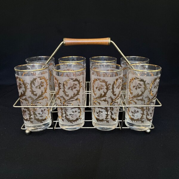 Vintage Barware Set Etsy