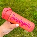 KATE Font | Custom Vinyl Name Decal |vinyl Sticker | Holographic Name ...