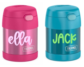 Back to School Kids Custom Name Thermos Funtainer Lunchbox Decal | Back to School | Lunchbox Name Label | School Name Label | FREE SHIPPING