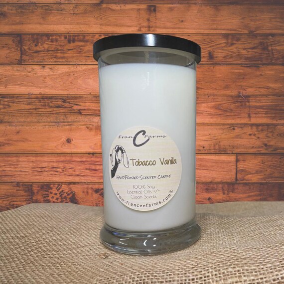 tobacco and vanille candle Churro Vanilla ideal for relaxation or entertaining guests Tobacco vanilla candle (21/s)