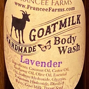 Lavagem corporal lavanda