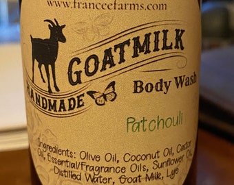 Patchouli Ziegenmilch Body Wash