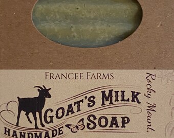 Patchouli goat milk soap