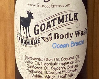 Ocean Breeze Goat Milk Body Wash