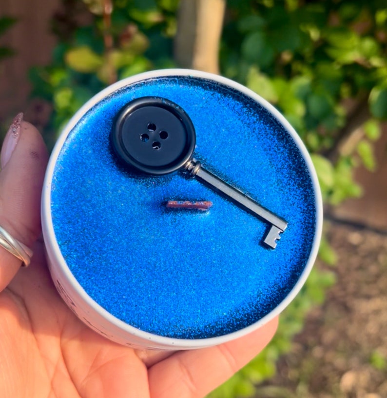 Coraline Candle: 12oz Soy Wax with Button Key image 4