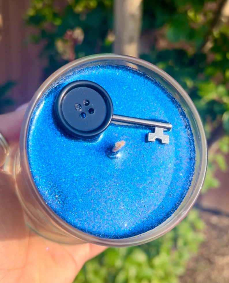Coraline Candle: 12oz Soy Wax with Button Key image 2