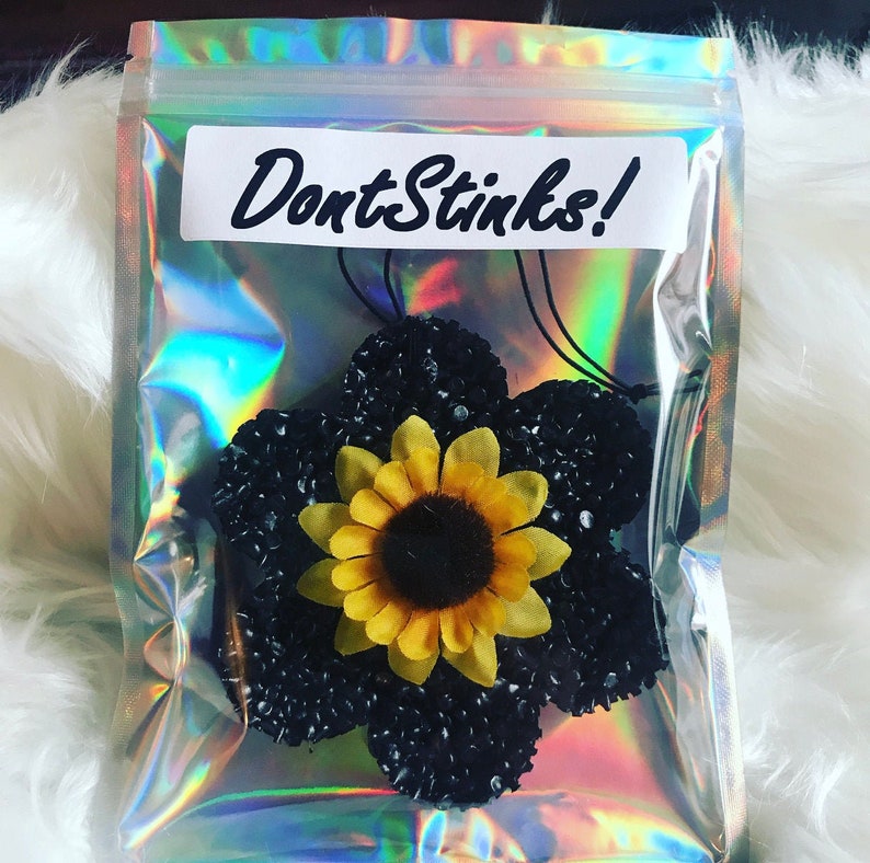 Customized Air Fresheners with Flowers Car Freshies Car Etsy