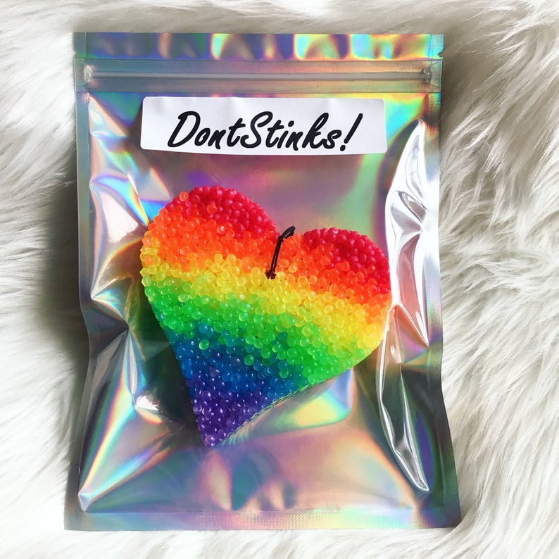 Rainbow Car Freshies Car Scents Car Freshie Aroma Beads Etsy