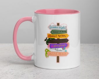 Dreamlight-Inspired Signpost Mug