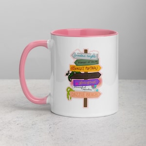 Taza con letrero inspirado en Dreamlight
