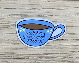 Nellie's Cup of Stars Sticker