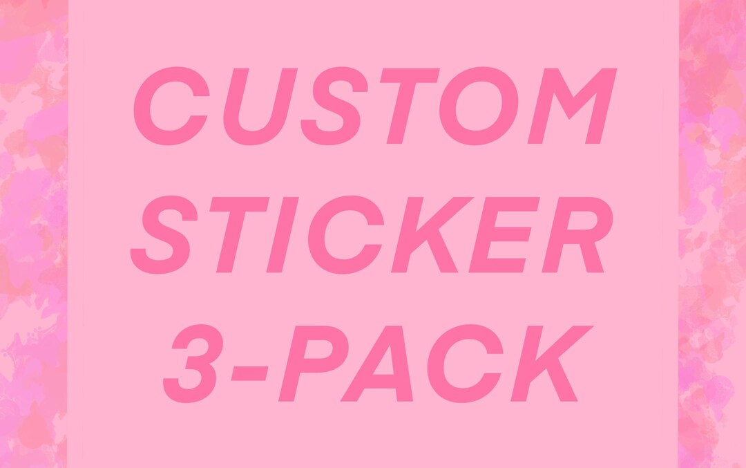 3 Stack Only Sticker Custom Sticker 3-pack - Etsy