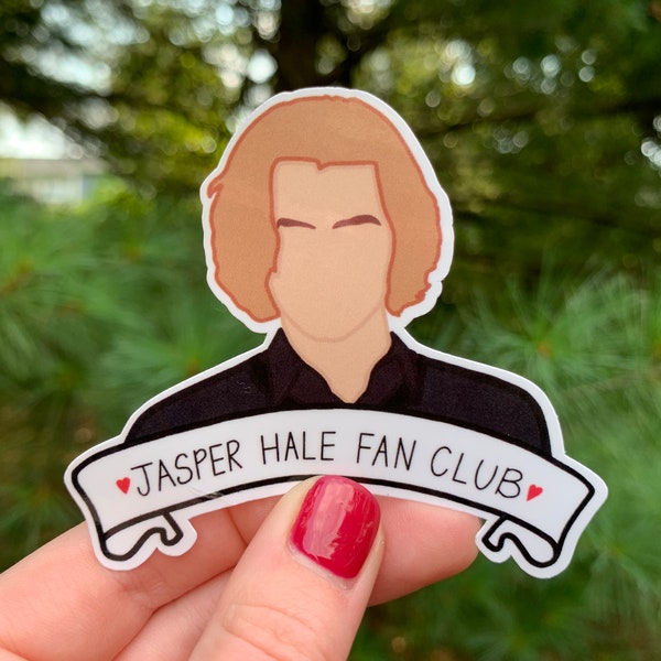 Jasper Hale Fan Club Sticker