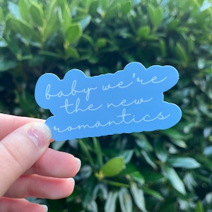 New Romantics 1989 Taylor-Inspired Glossy Weatherproof Sticker