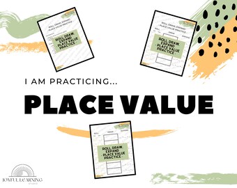 Place Value Math Roll, Draw, Expand | PDF File | Homeschool and Math Practice