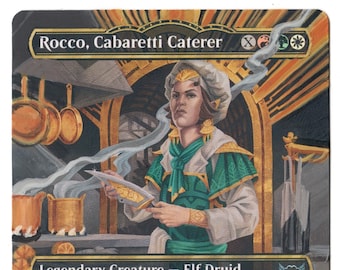 Rocco Cabaretti Caterer Altered Art MTG Magic Card Commander CEDH Stax  Legendary - Etsy New Zealand