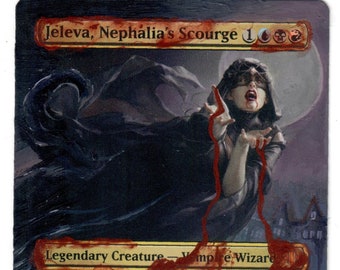 Jeleva Nephalias Scourge Arte alterado completo MTG Magic cEDH Extendido sin bordes