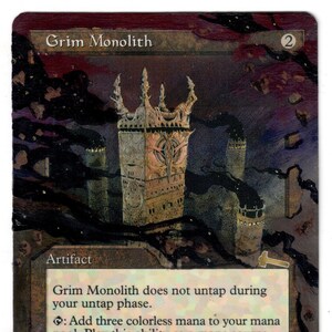 Windfall Full Art Altered MTG Magic Commander Cedh Wheel Windfall Full Art Altered MTG Magic Commander Cedh Wheel