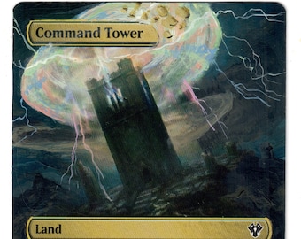 Command Tower Altered Art MTG Magic EDH Commander Borderless Extended Custom