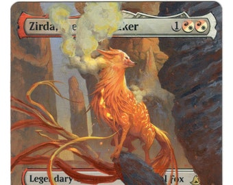 Zirda the Dawnwaker Extended Altered Art MTG Magic Boros Legendary Companion