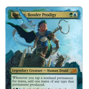 MTG 別アートカード - ヴリンの神童、ジェイス // 束縛なき