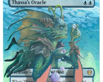 タッサの神託者 オルタード フルアート MTG マジック：ザ