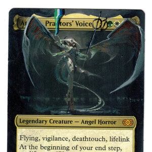 Atraxa Praetors Stimme Altered Full Art MTG Magic Commander EDH Double Masters Proliferate