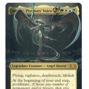 Atraxa Praetors Voice Altered Full Art MTG Magic Commander EDH Double Masters Proliferate