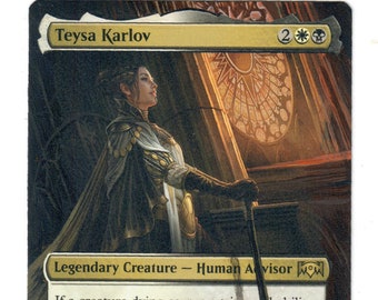 テイサ・カルロフ オルタード フルアート MTG マジック 統率者 テイサ・カルロフ オルタード フルアート MTG マジック 統率者