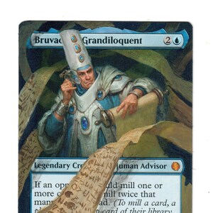 Bruvac the Grandiloquent Altered Full Art MTG Magic Commander EDH Jumpstart Mill Blue