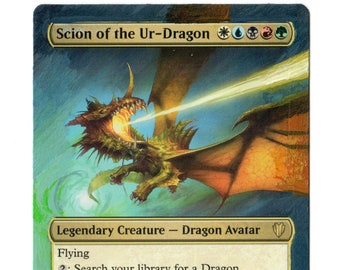 mtg 始祖ドラゴン CMM)始祖ドラゴン/THE UR-DRAGON | 神話レア・レア | ドラゴン