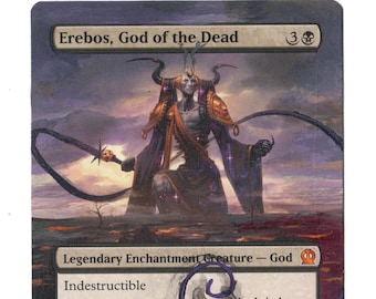 Erebos God of the Dead Altered Full Art MTG Magic Commander EDH Enchantment