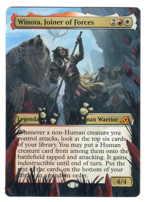ウィノータ 軍団の結合者 フル オルタード アート MTG マジック cEDH