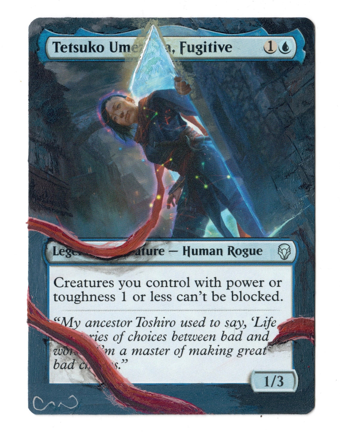 Tetsuko Umezawa, Fugitive (FOIL Etched) – La Cripta – Singles De Magic - Foto 3