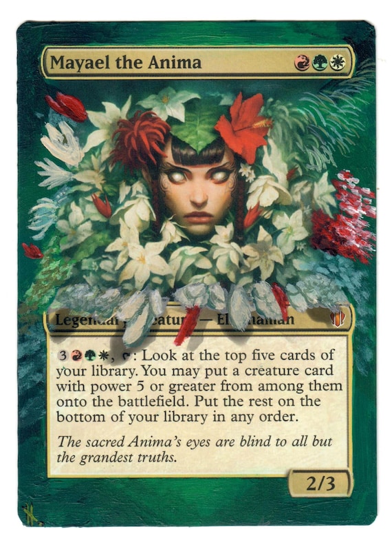 full art altered mtg cards Toph, Earthbending Master