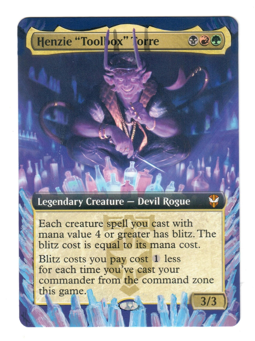 ヘンジー・ツールボックス トーレ オルタード フルアート MTG マジック