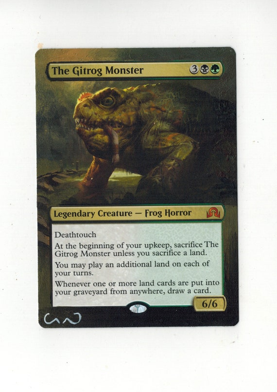 The Gitrog Monster Altered Full Art MTG Magic Commander EDH
