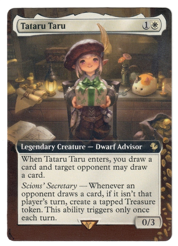 Tataru Taru Altered Art MTG EDH Commander Final Fantasy