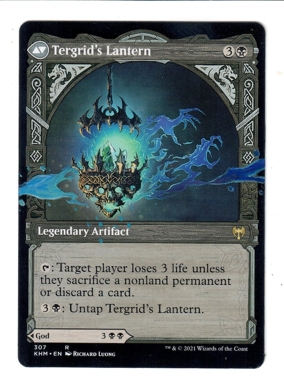Tergrid God of Fright Altered Full Art MTG Magic Commander EDH